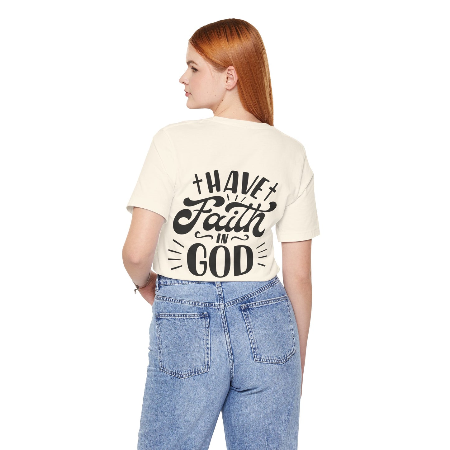 Camiseta Bendecida – “I Have Faith in God” Camiseta Cristiana Inspiracional