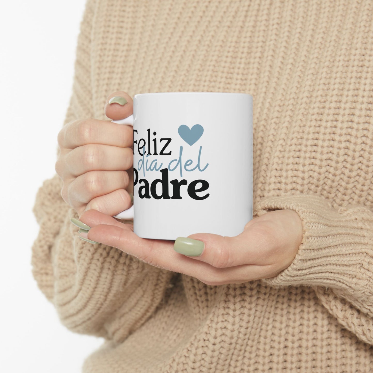 “Hombre de Fe” Father’s Day Mug (11oz, 15oz)