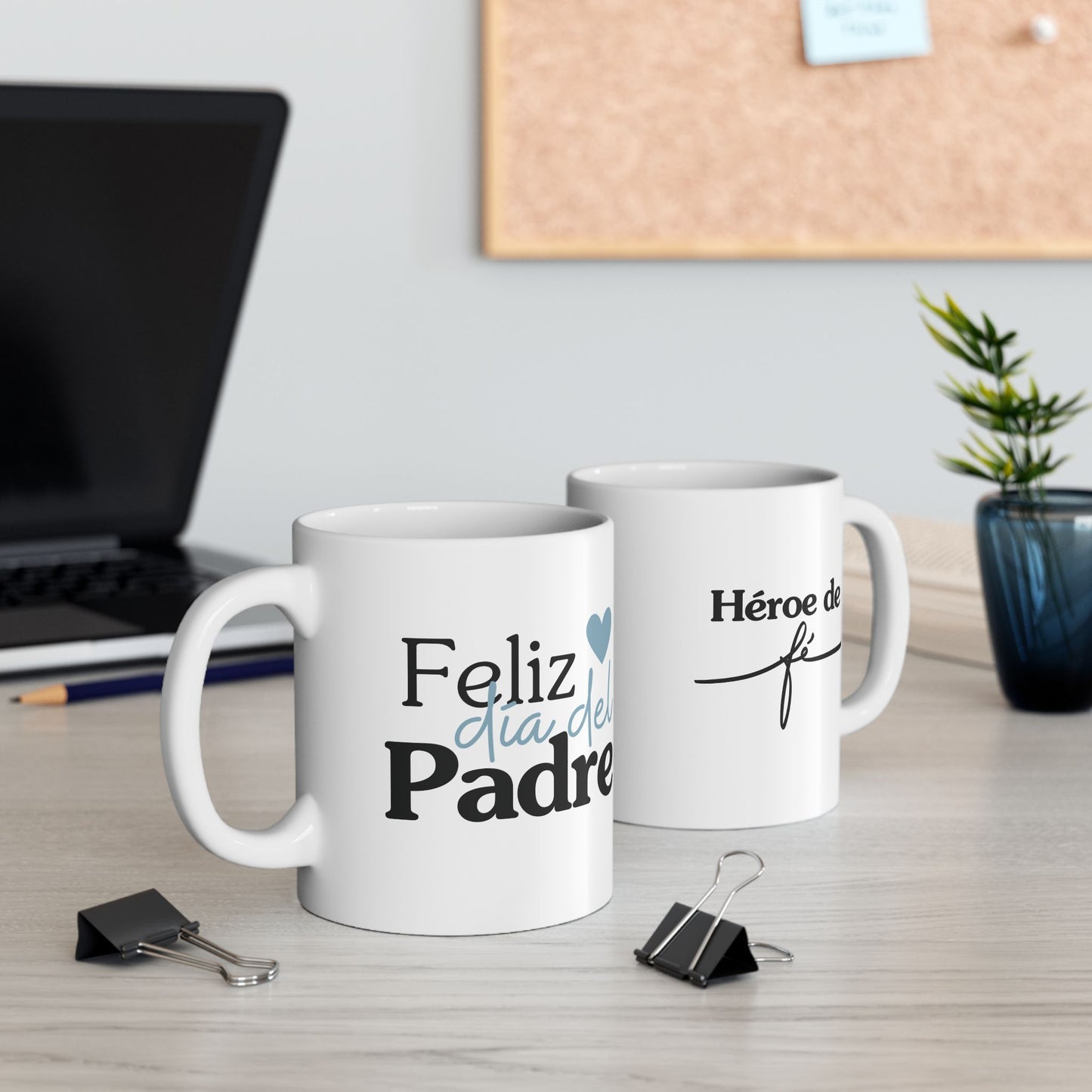 “Hombre de Fe” Father’s Day Mug (11oz, 15oz)